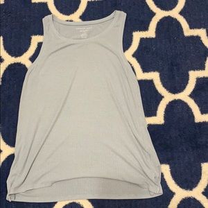 american eagle outfitters blue tank top